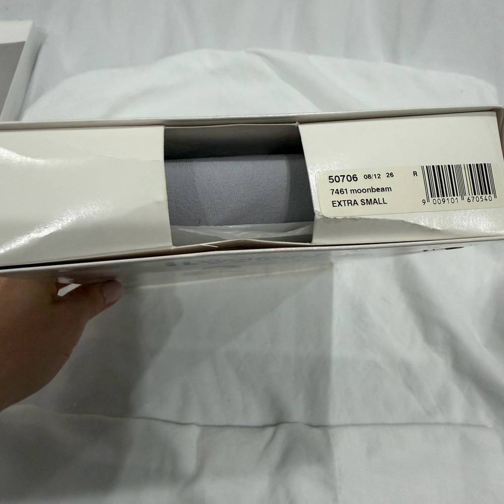 Wolford Moonbeam Light Gray Fatal dress - Extra Small - Picture 2 of 6